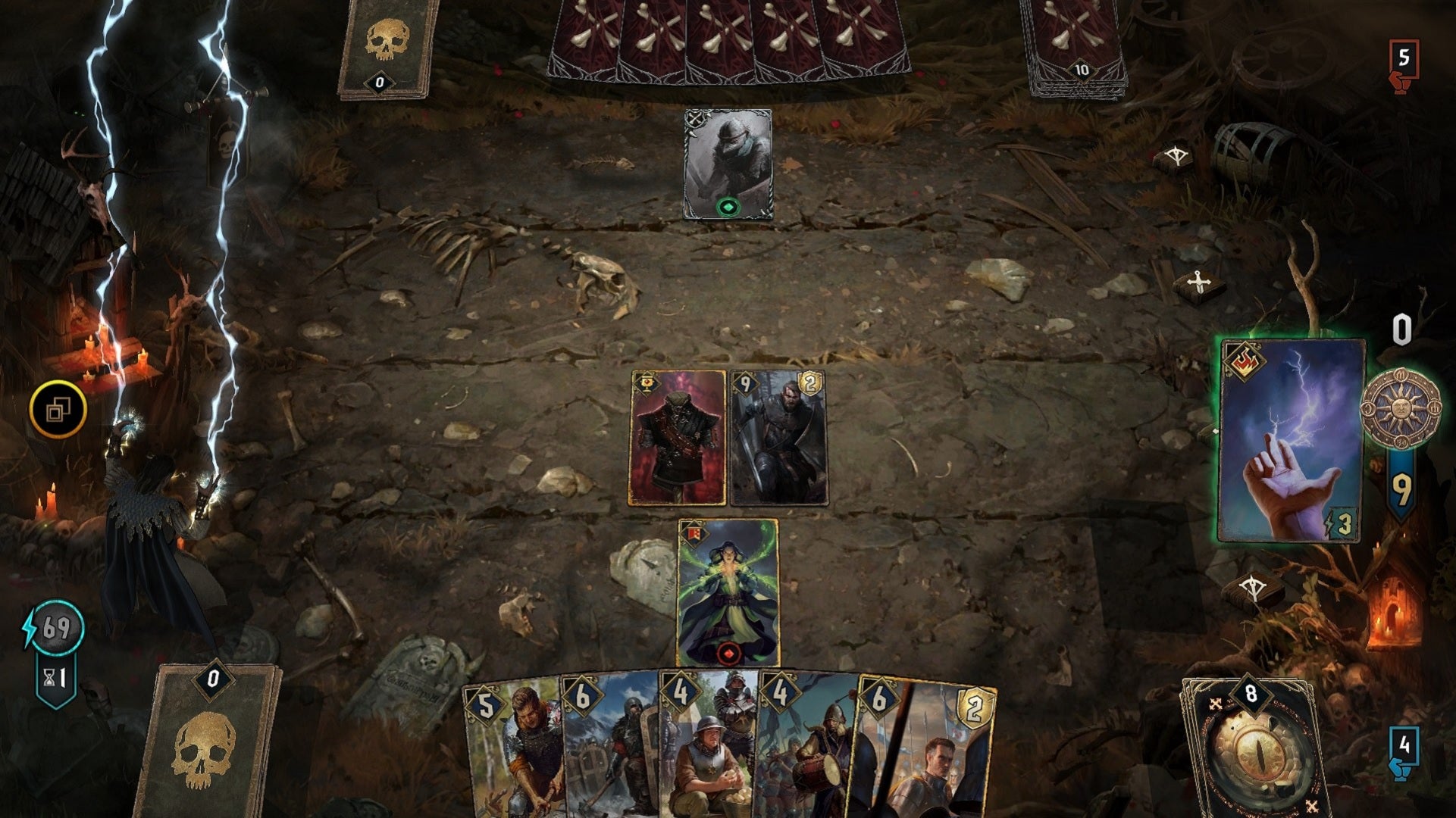Gwent: Rogue Mage - the single player Witcher card game - is out today
